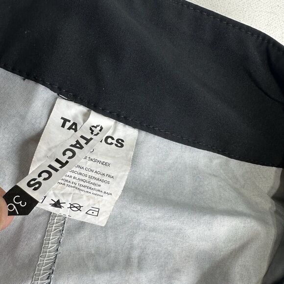 tactics mens gray black board shorts Size 36 - Picture 4 of 6